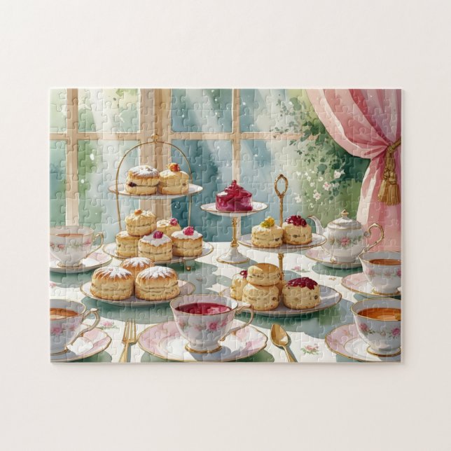 Afternoon Tea Pussel (Horisontell)