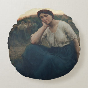 Afton 1860 rund kudde