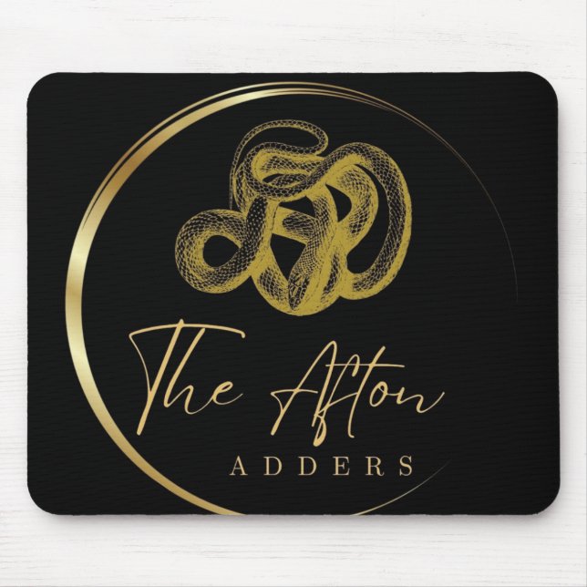 Afton Adders Mousepad Musmatta (Framsidan)