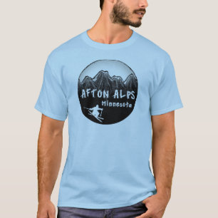 Afton alpernaMinnesota skier Tee Shirt