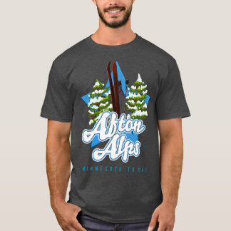 Afton Alpernas Minnesota till Ski 1 T Shirt