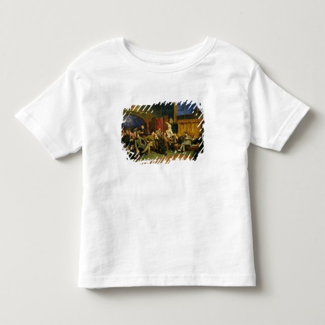 Afton i studion med min studenter, 1886 t-shirt (Framsida)