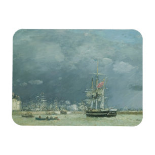Afton Le Havre, 1866 (olja på kanfas) Magnet