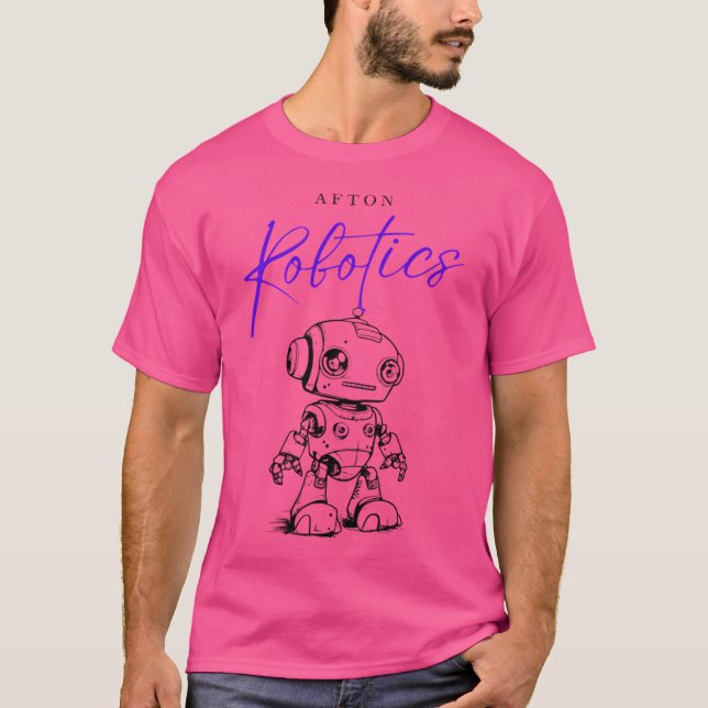 Afton Robotics T Shirt (Framsida)