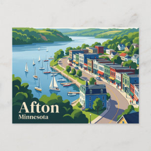 Afton USA Vykort