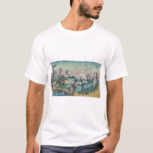 Aftonglöd på Koganei överbryggar vid Ando, Tee Shirt