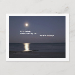 Aftonjulvälsignelser Helg Vykort