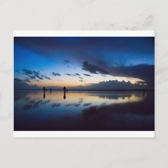 Aftonmusslajakt Vykort (Framsida)