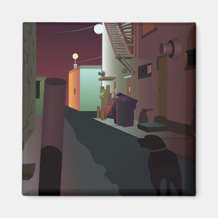 Aftonpromenad Magnet