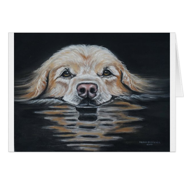 Aftonsimma Hälsningskort (Framsidan Horizontal)