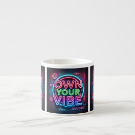 Äg din vibe - Neon Espresso Mugg Espressomugg