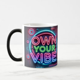 Äg din vibe - Neon Morphing Mugg