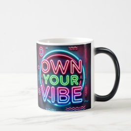 Äg din vibe - Neon Morphing Mugg
