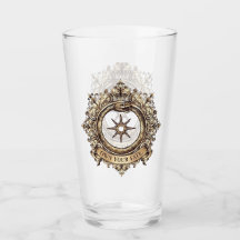 Äg ditt öde Vintage Orm Gotisk Glas Tumbler