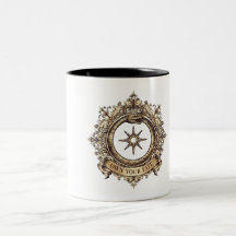Äg ditt öde Vintage Orm Gotisk Kaffemug