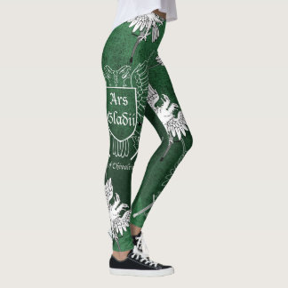 AG "Graffiti" Grönt Leggings