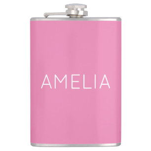 Äg Namn Modern minimalistisk Professionell Rosa ut Fickplunta
