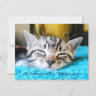 Ag Smaoineamh Ort Thinking of you vycard Vykort