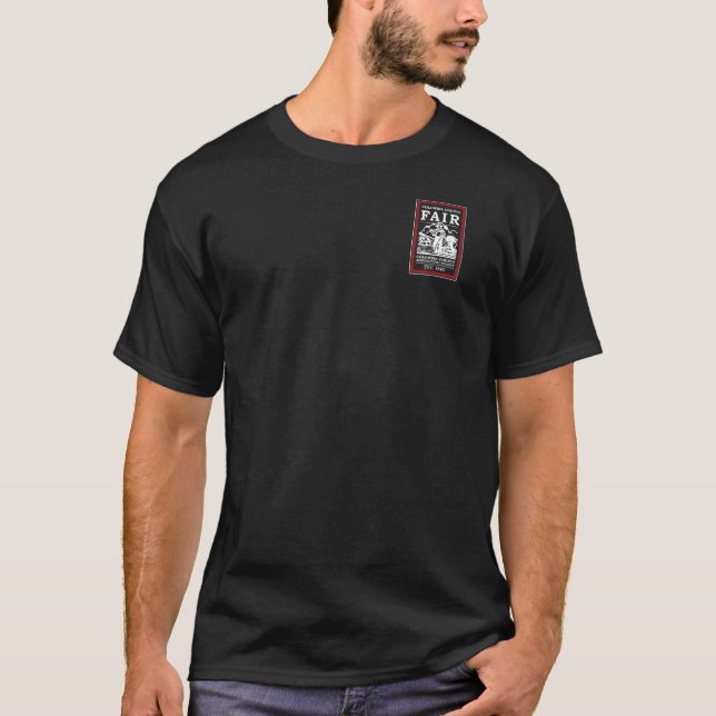 Ag Society Herr Svart T-Shirt (Framsida)