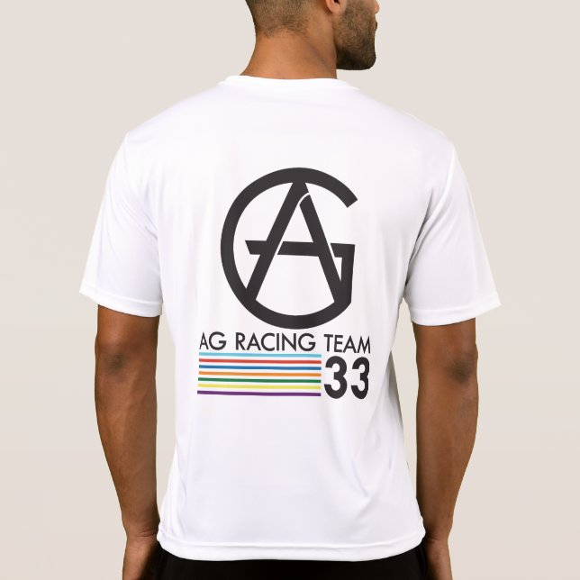 Ag-TÄVLAT-tröja Tee Shirt (Baksida)
