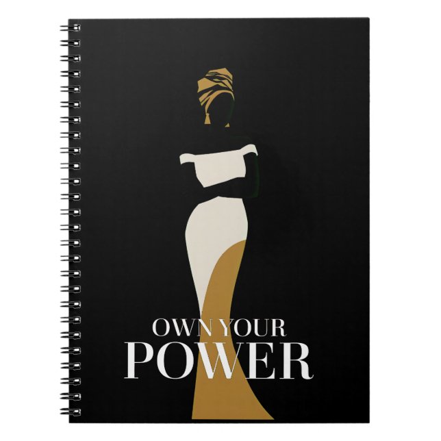 Äga din makt: En Porträtt av tillit och tillit Anteckningsbok (Framsidan)