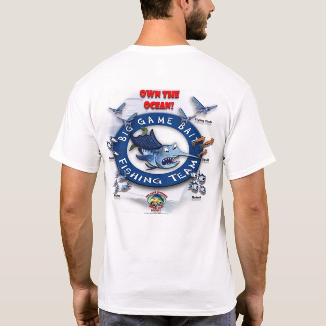 Äga hav! "Sailfish ", Tee (Baksida)