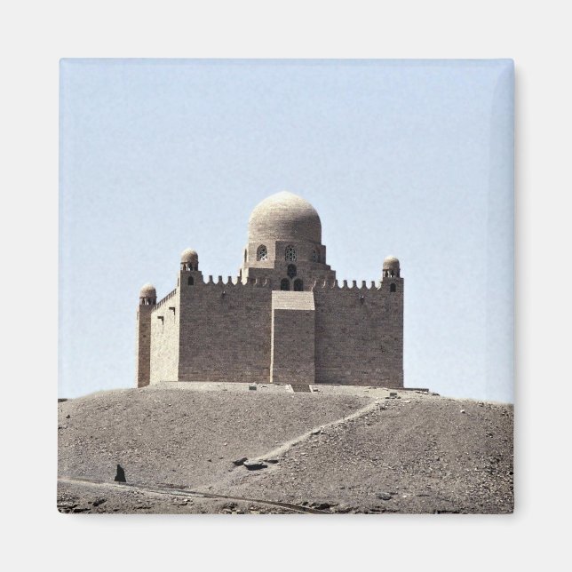 Aga Khan Grav, Aswan, Egypten Desert Magnet (Framsidan)