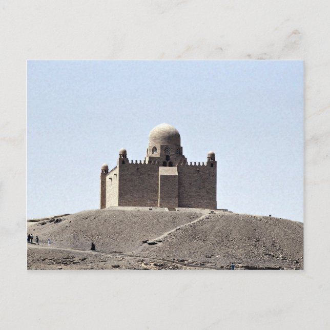 Aga Khan Grav, Aswan, Egypten Desert Vykort (Framsida)