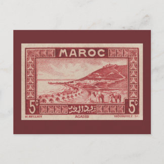 Agadir, Marocko - vykort