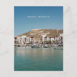 Agadir Morocco Marina Travel Vykort
