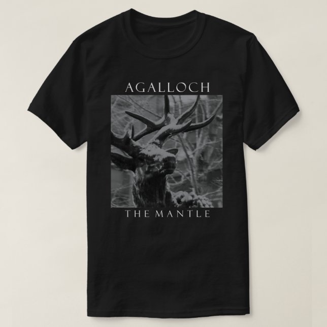 AGALLOCH BAND T SHIRT (Design framsida)