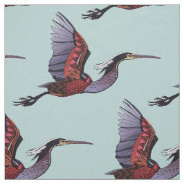 Agami heron celadon blue tyg