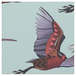 Agami heron celadon blue tyg