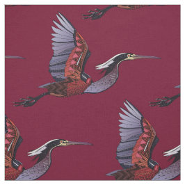 Agami heron garnet-väv tyg