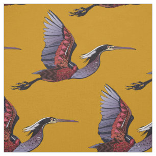 Agami heron guld tyg