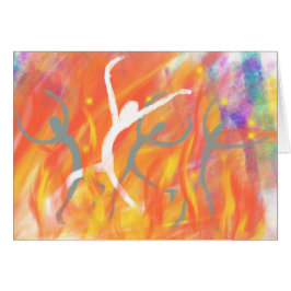 Äganderätt i modern, kristen bibelkonst i Furnace Hälsningskort