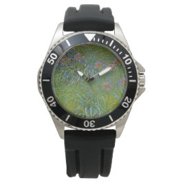 Agapanthus Flowers (av Claude Monet) Armbandsur