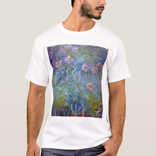 Agapanthus, Monet T Shirt (Framsida)