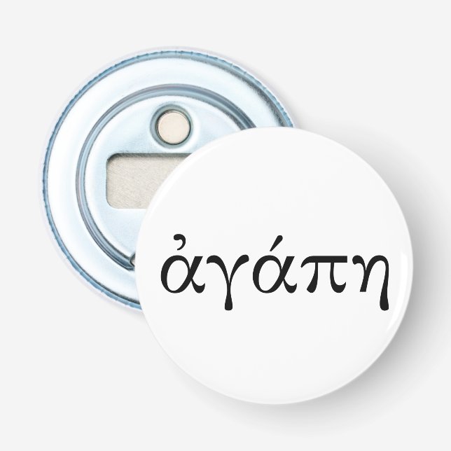 Agape Flasköppnare (Framsidan)