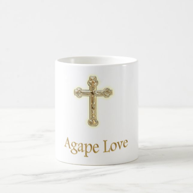 Agape Kärlek Christian Kaffemugg (Center)