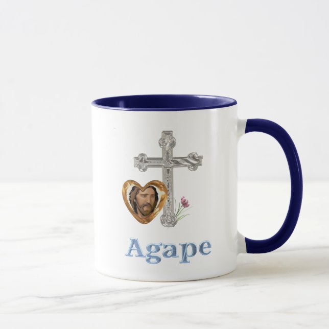 Agape Kärlek Christian Mugg (Höger)