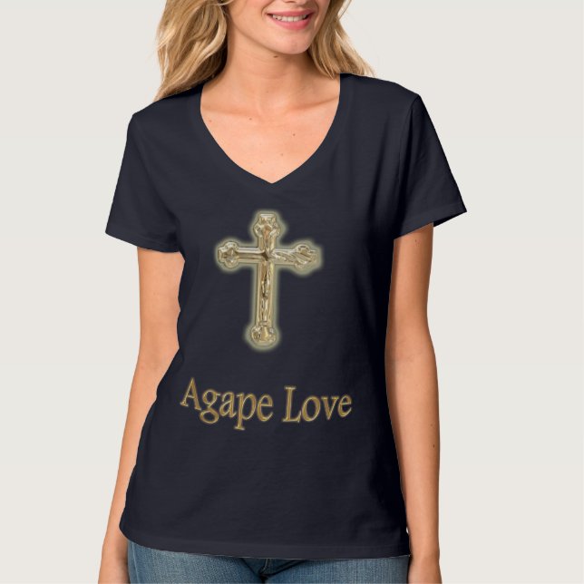 AGAPE KÄRLEK t-shirts (Framsida)