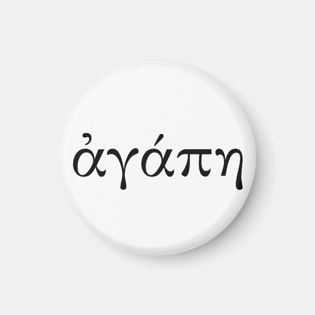 Agape Magnet (Framsidan)