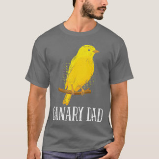 Ägarbo vid Kanarieöarna Pappa Bird älskare Kanarie T Shirt