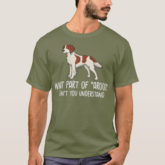 Ägare av irländska, röda och vita, Hund - valpar _ T Shirt (Framsida)