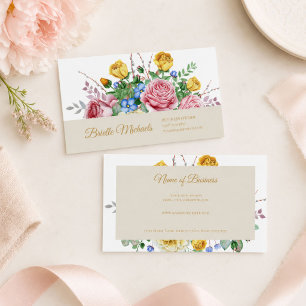Ägare av Watercolor Floral Boutique Visitkort