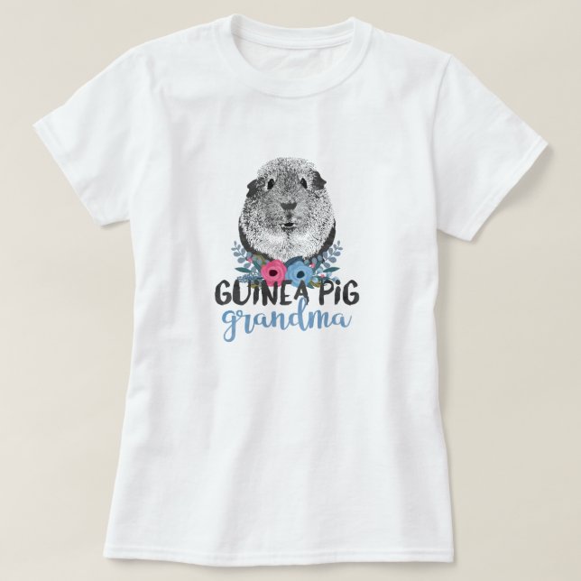 Ägare för försökskaninmormorhusdjur t shirt (Design framsida)