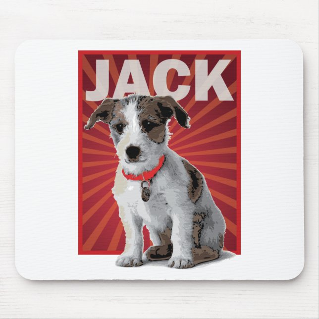 Ägare för husdjur för jackRussell Terrier Musmatta (Framsidan)