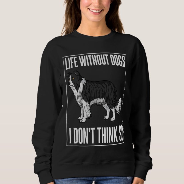 Ägare till Border Collie-valpar T Shirt (Framsida)