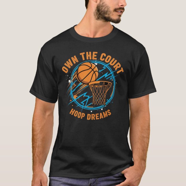 Ägare till Court Basketball T-Shirt - Ring Dreams (Framsida)